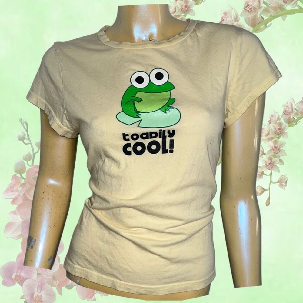 Toadily Cool Fred Is Red Y2K Tee
